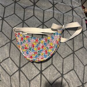 Uniqlo Keith Haring Mini Round Bag
